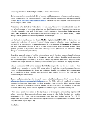 Unlocking Growth with the Best Digital and SEO Services in Coimbatore (1)