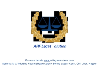 ARF Legal Solutions | Civil & Criminal Advocate | Best Law Firm, Trustable and F