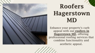 Roofers Hagerstown MD