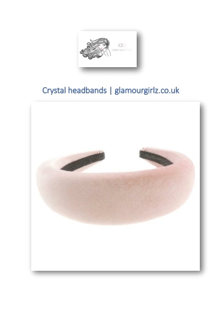 Crystal headbands | glamourgirlz.co.uk