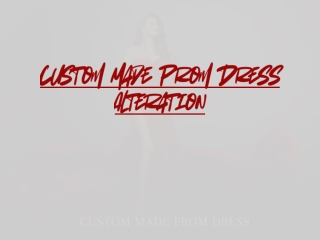 Prom Dress Alteration Hitchin and Luton