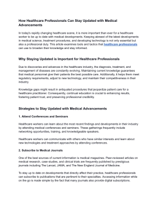 Trusted Solutions and Resources for Healthcare Professionals | [Your Brand Name]