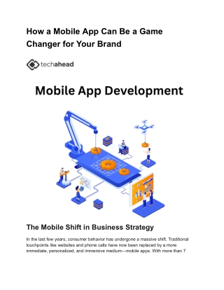 Your Reliable Partner for Mobile App Development