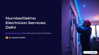 Sparks of Safety: Top-Rated Electrician Services in Delhi for Homes & Businesses