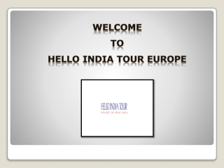 Visit Taj Mahal Europe | Hello India Tour