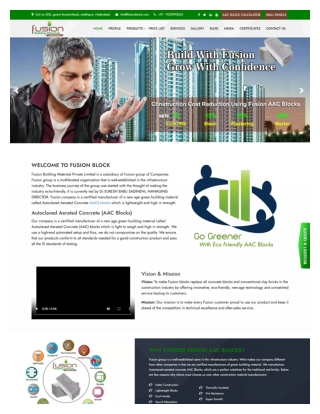 "India's leading certified AAC block manufacturers & suppliers"