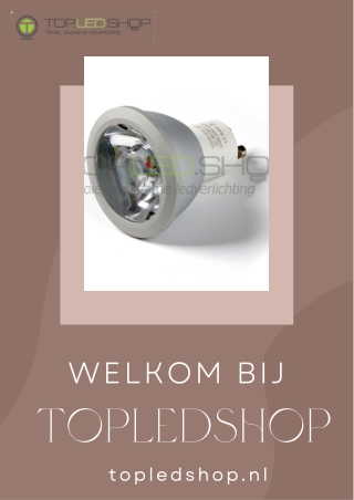 Kies de Duurzame Led Lamp 12V Van Topledshop