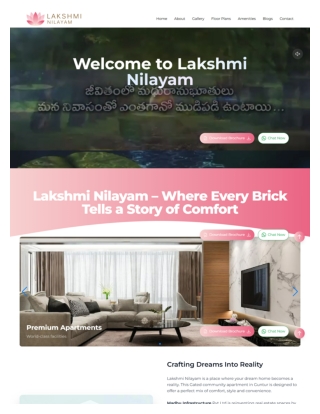 Lakshmi Nilayam - Gated Community Apartments in Guntur