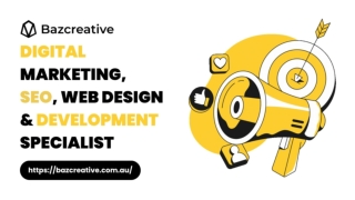 Digital Marketing, SEO, Web Design & Development Specialist