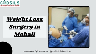 CODSILS: Mini Gastric Bypass & Sleeve Surgery in Mohali, Punjab
