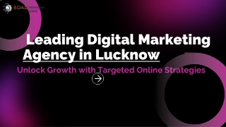 Digital Marketing Agency in Lucknow From Sdad Technology