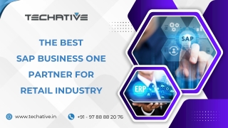 The Best SAP Business One Partner for Retail Industry