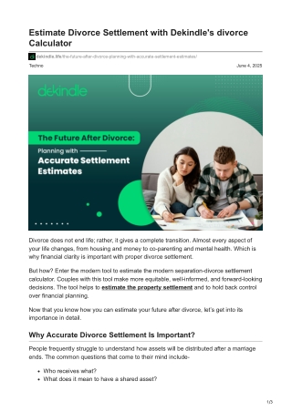 Secure Your Future Estimate Divorce Settlements with Our Divorce Calculator