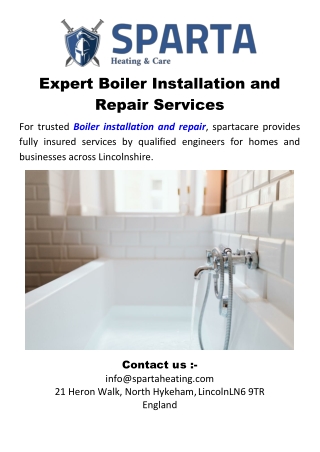 Expert Boiler Installation and Repair Services