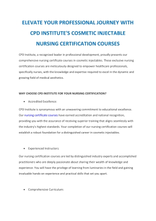 Nursing Certificate Courses | Nursing Certificates Australia