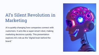 AI’s Silent Revolution in Marketing