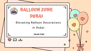 Transforming Events with Stunning Balloon Decorations | Balloon Zone Dubai