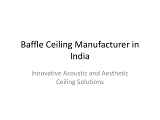 Baffle_Ceiling_Manufacturer_India