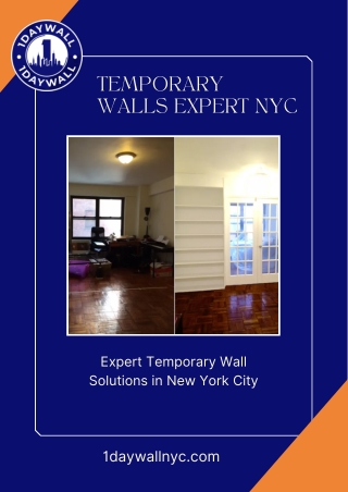 Temporary Walls Expert NYC - Expert Temporary WallSolutions in New York City