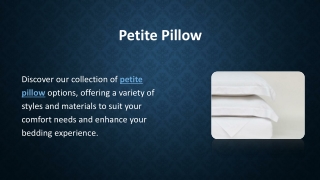 Petite Pillow