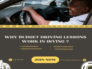 Why Budget Driving Lessons Work in Irving