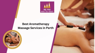 Best Aromatherapy Massage Services in Perth