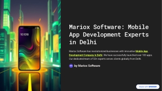 Delhi's Digital Frontier: Crafting Future-Ready Mobile Apps for Today's Market