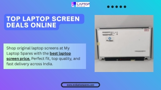 Top Laptop Screen Deals Online – Check the Latest Laptop Screen Price Today