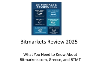 Bitmarkets Review 2025: Trading, BTMT Token, and Greek Market Insights