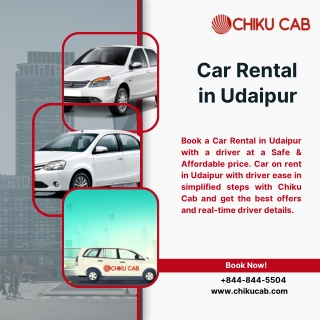 Car Rental in Udaipur – Comfortable & Affordable Travel Solutions