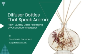 Diffuser glass Bottles -by-chaudhary-Glasspack
