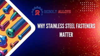 Why Stainless Steel Fasteners Are the Backbone of Modern Engineering – Short Des