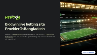 Biggwin.live Betting site Provider in Bangladesh