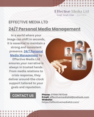 24/7 Personal Media Management