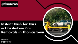 Instant Cash for Cars & Hassle-Free Car Removals in Thomastown