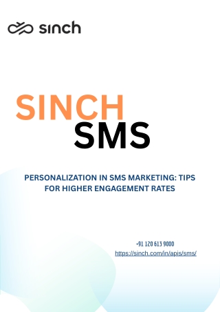Personalization In Sms Marketing Tips for Higher Engagement Rates