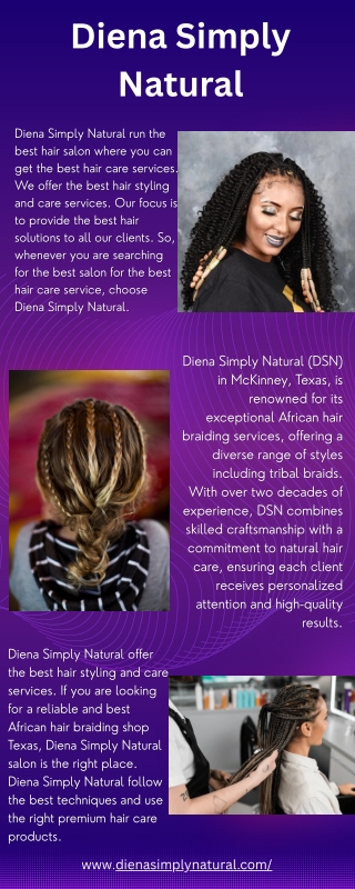 Best Hair Salon in Mckinney,Tx-Diena  Simply Natural