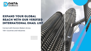 Expand Your Global Reach with our Verified International Email List