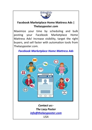 Facebook Marketplace Home Mattress Ads Thelazyposter.com