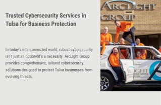 Trusted Cybersecurity Services in Tulsa for Business Protection