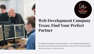 Web Development Company Texas Find Your Perfect Partner
