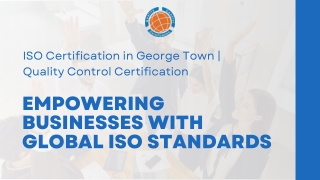 ISO Certification in George Town