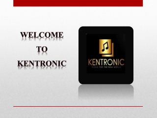 Music Streaming | Kentronic