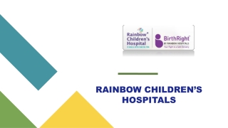 Rainbow Hospitals -Laparoscopy_ & C-section