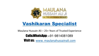 Famous Vashikaran Specialist |Best Muslim Astrologer