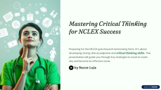 Mastering Critical Thinking for-NCLEX Success nurzeluja
