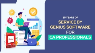 Genius Software: 25 Years of Dedicated Support for CA Tax Compliance