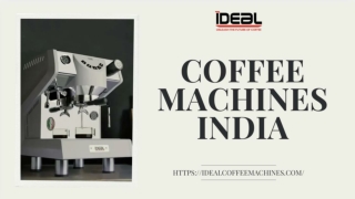 Coffee Machines India
