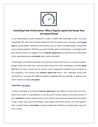 Unlocking Peak Performance