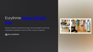 Eurythmie Dance School in Zug – Creative Movement for All Ages